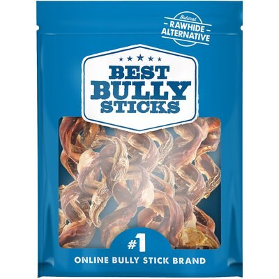 Best Bully Sticks Best Bully Sticks Curly 10" Bully Sticks Dog Treats, 12 count