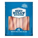 Best Bully Sticks Jumbo 12" Bully Sticks Dog Treats, 8 count