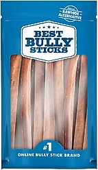 Best Bully Sticks Jumbo Odor Free 12" Bully Sticks Dog Treats, 20 count