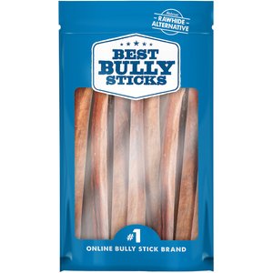 Best Bully Sticks Jumbo Odor Free 12" Bully Sticks Dog Treats, 20 count