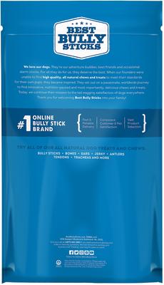 Show full view: Best Bully Sticks Jumbo Odor Free 12" Bully Sticks Dog Treats, 20 count slide 3 of 6