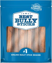 Best Bully Sticks Jumbo Odor Free 6" Bully Sticks Dog Treats, 20 count
