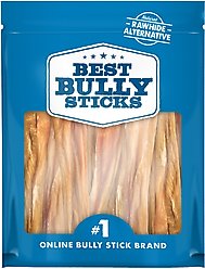 Best Bully Sticks Junior 5-6" Bladder Sticks Dog Treats, 30 count