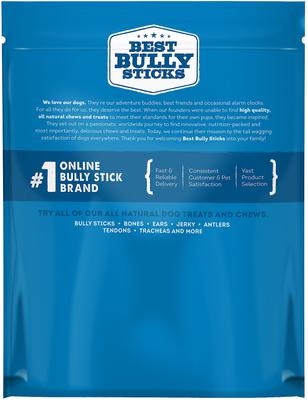 Show full view: Best Bully Sticks Junior 5-6" Bladder Sticks Dog Treats, 30 count slide 3 of 6