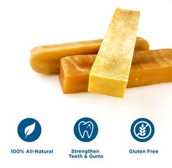 Best Bully Sticks Large Breed Himalayan Cheese Dog Chew, 3 count slide 2 of 3