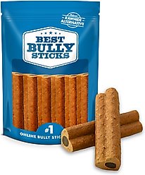 Best Bully Sticks Love Bone Chicken Flavored Chew Dog Treats, 6 count