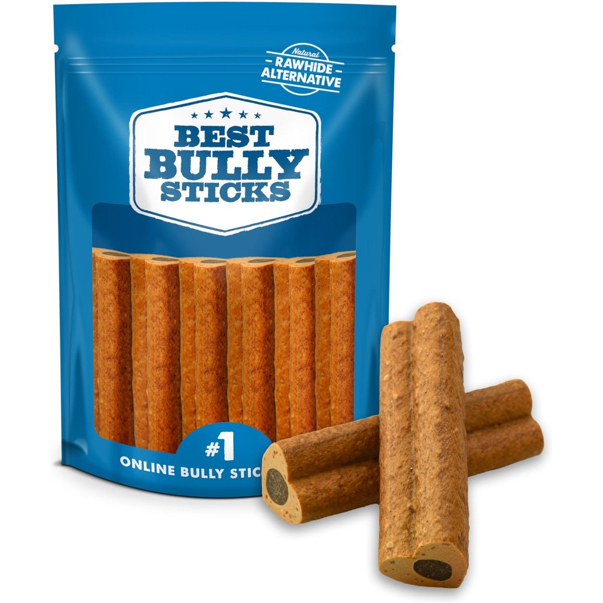 Best Bully Sticks Love Bone Chicken Flavored Chew Dog Treats, 6 count