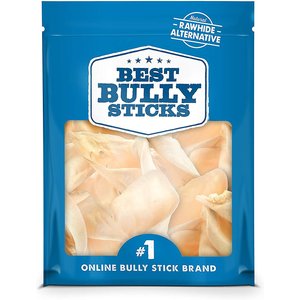 Best Bully Sticks Natural Cow Ear Dog Chews, 12 count