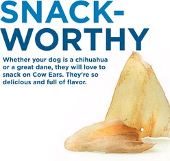 Best Bully Sticks Natural Cow Ear Dog Chews, 12 count slide 2 of 5