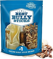 Best Bully Sticks Natural Value Bargain Bag Dog Treats, 1-lb bag