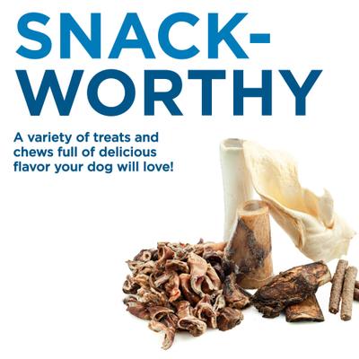 Show full view: Best Bully Sticks Natural Value Bargain Bag Dog Treats, 1-lb bag slide 3 of 7