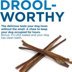 Best Bully Sticks Odor-Free 12" Angus Bully Sticks Dog Treats, 12 count slide 2 of 9