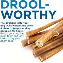 Best Bully Sticks Odor-Free 12" Angus Bully Sticks Dog Treats, 24 count slide 2 of 5