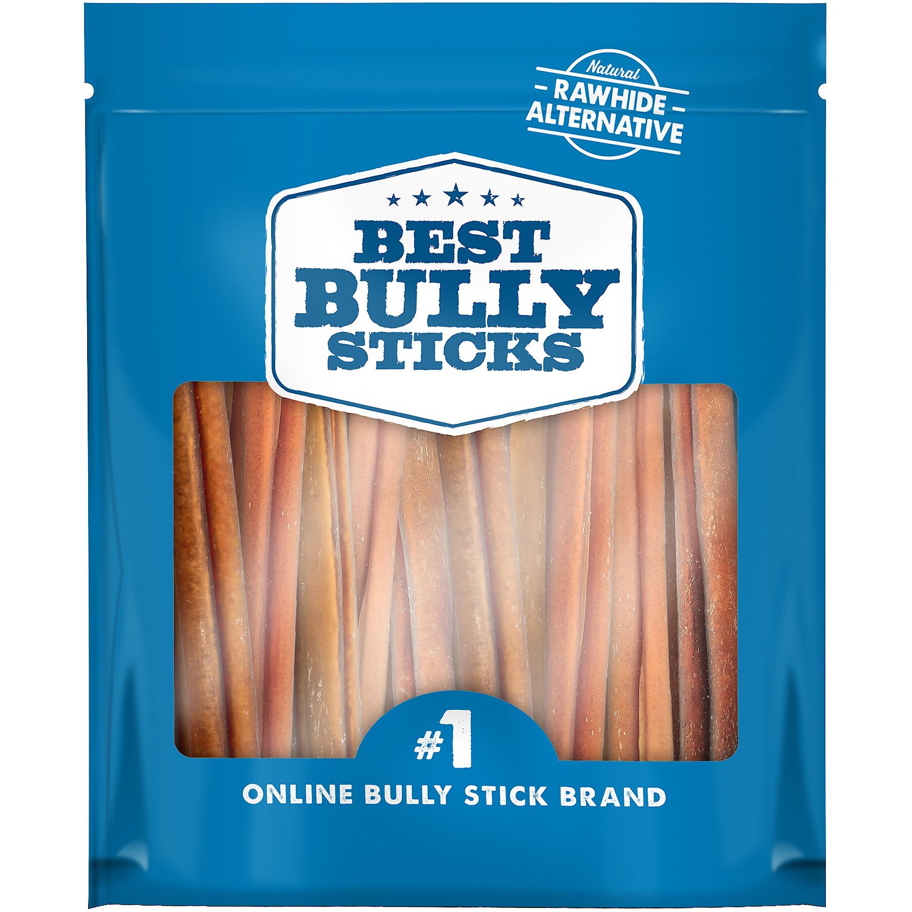 Best Bully Sticks Odor Free 6" Bully Stick Dog Treats, 18 count