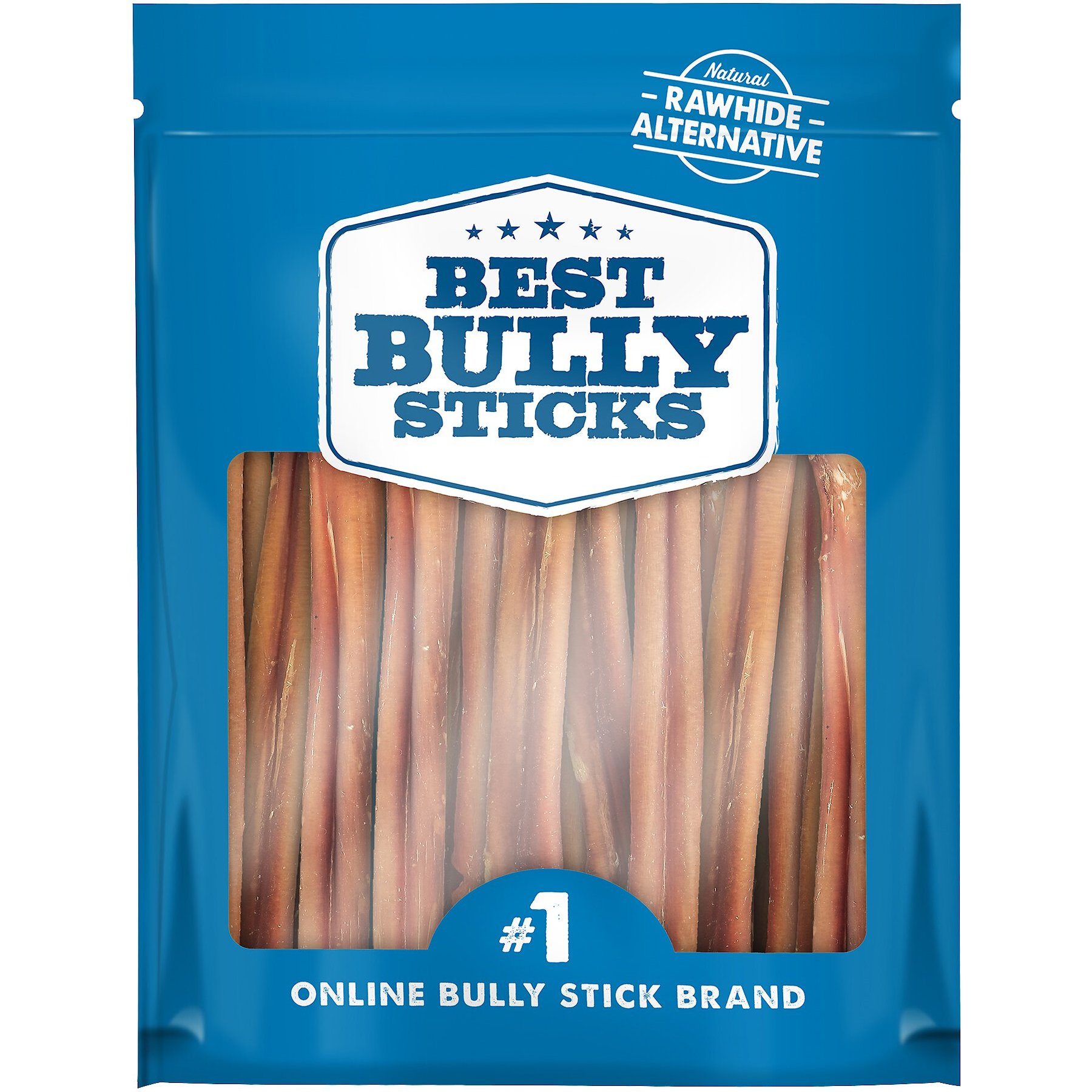 Best Bully Sticks Odor Free 6" Bully Stick Dog Treats, 50 count