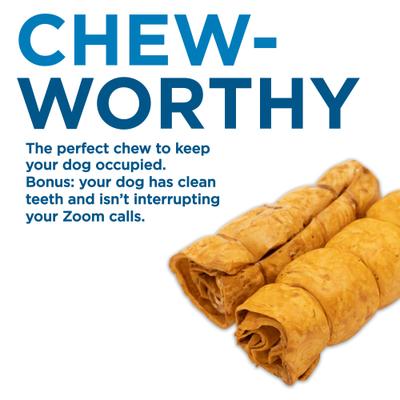 Show full view: Best Bully Sticks Peanut Butter Beef Cheek Dog Treats, Medium, 2 count slide 3 of 6