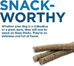 Best Bully Sticks Snap Sticks Natural Crunchy Treats, 25 count slide 2 of 5