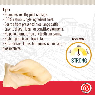 Show full view: Best Dog Chews 6 to 8-in Cow Ears Dog Treats, 4 count slide 5 of 5