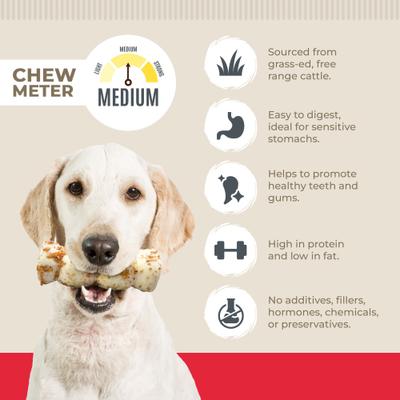 Show full view: Best Dog Chews Beef Cheek Rolls 5 to 6-in Dog Treats, 4 count slide 4 of 6