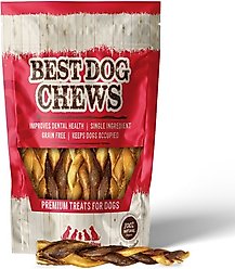 Best Dog Chews Braided 12-in Bully Sticks Dog Treats, 3 count
