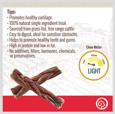 Show full view: Best Dog Chews Braided Gullet Beef Flavored 12-in Dog Chews, 2 count slide 5 of 7