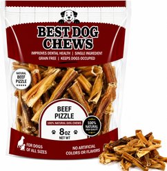 Best Dog Chews Bully Bites 2 to 4-in Dog Treats, 8-oz bag slide 1 of 4