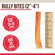 Best Dog Chews Bully Bites 2 to 4-in Dog Treats, 8-oz bag