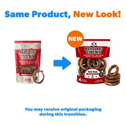Best Dog Chews Bully Rings Dog Treats, 6 count slide 2 of 9