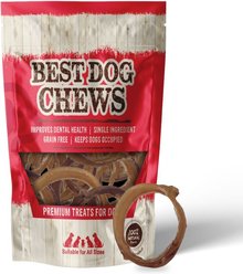 Best Dog Chews Bully Rings Dog Treats, 6 count