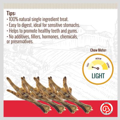 Show full view: Best Dog Chews Chicken Feet Chicken Flavored Dog Chews, 12 count slide 5 of 8