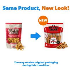 Best Dog Chews Chicken Feet Chicken Flavored Dog Chews, 6 count slide 2 of 6