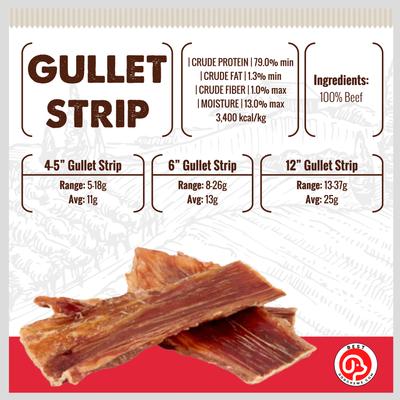 Show full view: Best Dog Chews Gullet Flats Beef Flavored 6-in Dog Chews, 12 count slide 4 of 7
