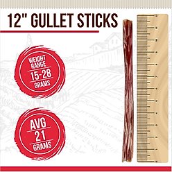 Best Dog Chews Gullet Sticks Beef Flavored 12-in Dog Chews, 12 count slide 2 of 6