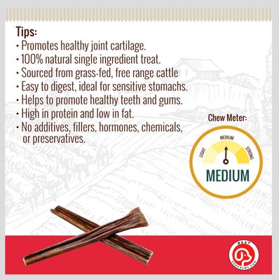 Show full view: Best Dog Chews Gullet Sticks Beef Flavored 12-in Dog Chews, 12 count slide 5 of 8