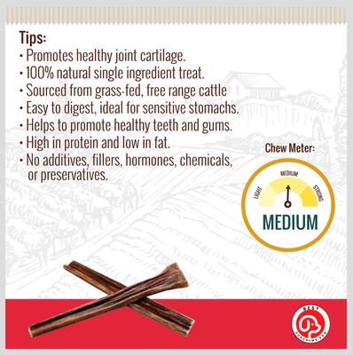 Show full view: Best Dog Chews Gullet Sticks Beef Flavored 12-in Dog Chews, 6 count slide 5 of 8