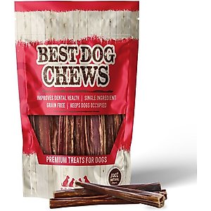 Best Dog Chews Gullet Sticks Beef Flavored 6-in Dog Chews, 12 count