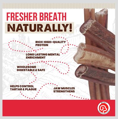 Show full view: Best Dog Chews Jumbo 12-in Bully Sticks Dog Treats, 3 count slide 8 of 11