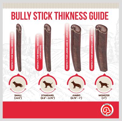 Show full view: Best Dog Chews Monster 12-in Bully Sticks Dog Treats, 3 count slide 5 of 10