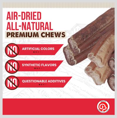 Show full view: Best Dog Chews Monster 6-in Bully Sticks Dog Treats, 3 count slide 7 of 10