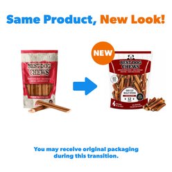Best Dog Chews Odd-Shaped 4 to 5-in Bully Sticks Dog Treats, 12 count slide 2 of 9