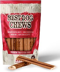 Best Dog Chews Odd-Shaped 4 to 5-in Bully Sticks Dog Treats, 12 count