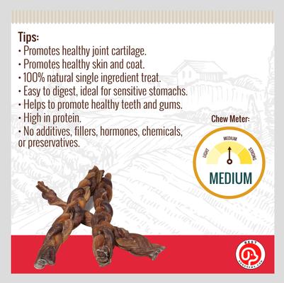 Show full view: Best Dog Chews Pig Pizzle Pork Flavored Dog Chews, 6 count slide 5 of 7