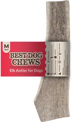 Best Dog Chews Split Elk Antler Dog Treats, 1 count, Medium