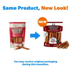 Best Dog Chews Standard 6-in Bully Sticks Dog Treats, 6 count slide 2 of 9