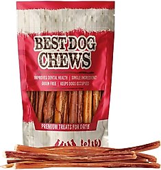 Best Dog Chews Thin 12-in Bully Sticks Dog Treats, 6 count