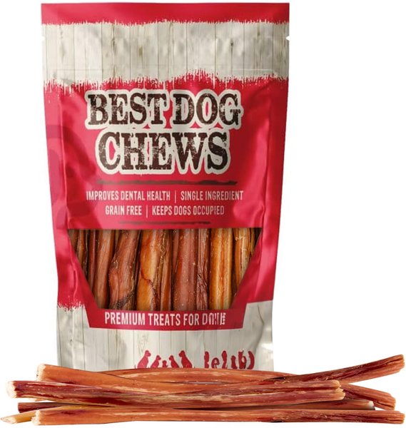 Best Dog Chews Thin 12-in Bully Sticks Dog Treats