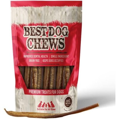 Best Dog Chews Best Dog Chews Thin Bully Sticks 12-in Dog Treats, 6 count