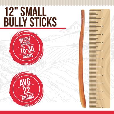 Show full view: Best Dog Chews Thin Bully Sticks 12-in Dog Treats, 6 count slide 4 of 9