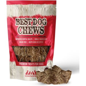Best Dog Chews Beef Lung Chunks Dog Treats, 5-oz bag