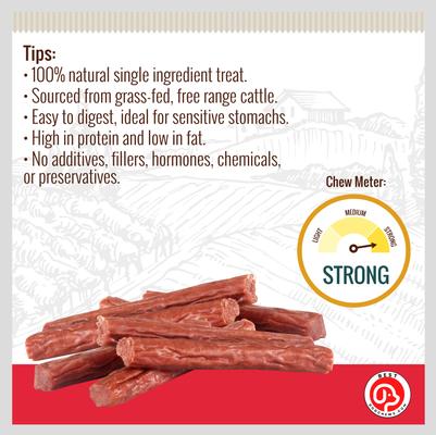 Show full view: Best Dog Chews Treats Beef Sausage Dog Treats, 6 count slide 5 of 7